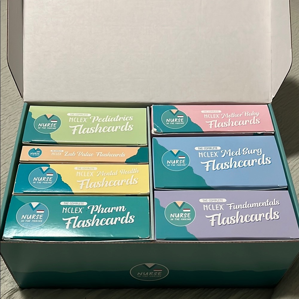 Nurse NCLEX Flashcards Set